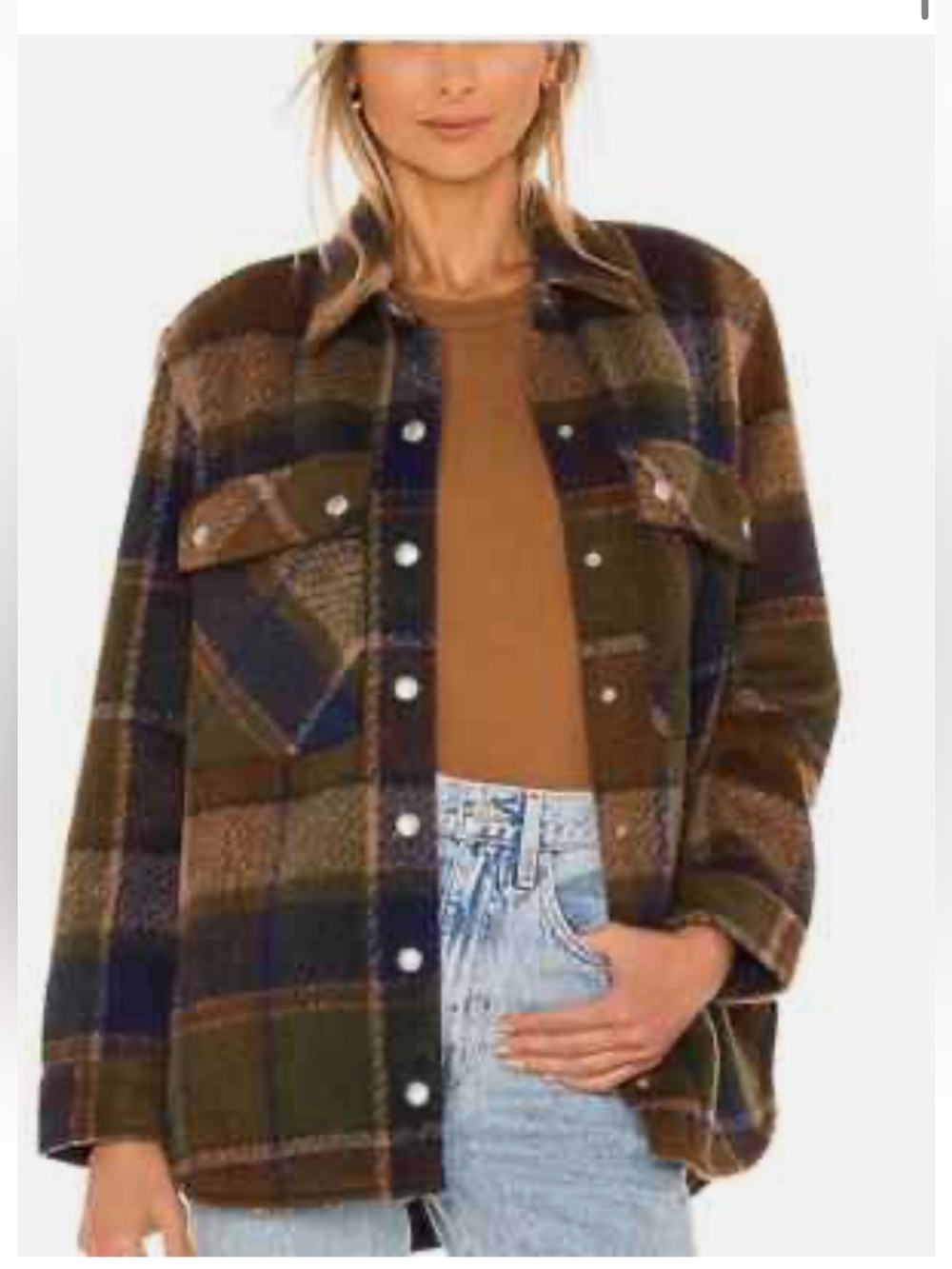 BlankNYC Hit The Trail Shacket